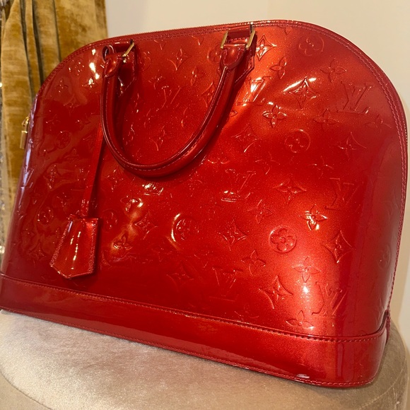 Louis Vuitton Alma red GM bag - Picture 4 of 17